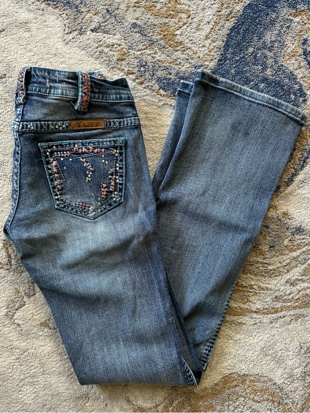 Women’s Cowgirl Tuff Beach Gem Jeans, 25x35